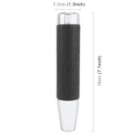 Metal Leather Long Column Car Shift Knob, Size: 18x3.3cm - Image 3