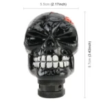 Universal Skull Head Shape Manual or Automatic Gear Shift Knob, Size: 8.7x5.5cm - Image 3