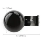 Car Universal Steering Wheel Spinner Knob Auxiliary Booster Aid Control Handle Car Steering Wheel Booster Wheel Strengthener Auto Spinner Knob Ball - Image 3