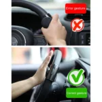 Car Universal Steering Wheel Spinner Knob Auxiliary Booster Aid Control Handle Car Steering Wheel Booster Wheel Strengthener Auto Spinner Knob Ball - Image 7