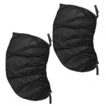 2 PCS Car Shade Block Car Sun Block Window Gauze Shading Net Side Blocking Cover Sun Net Sandbags Side Window Sunshade Cover, Size: 92*54cm - Image 2