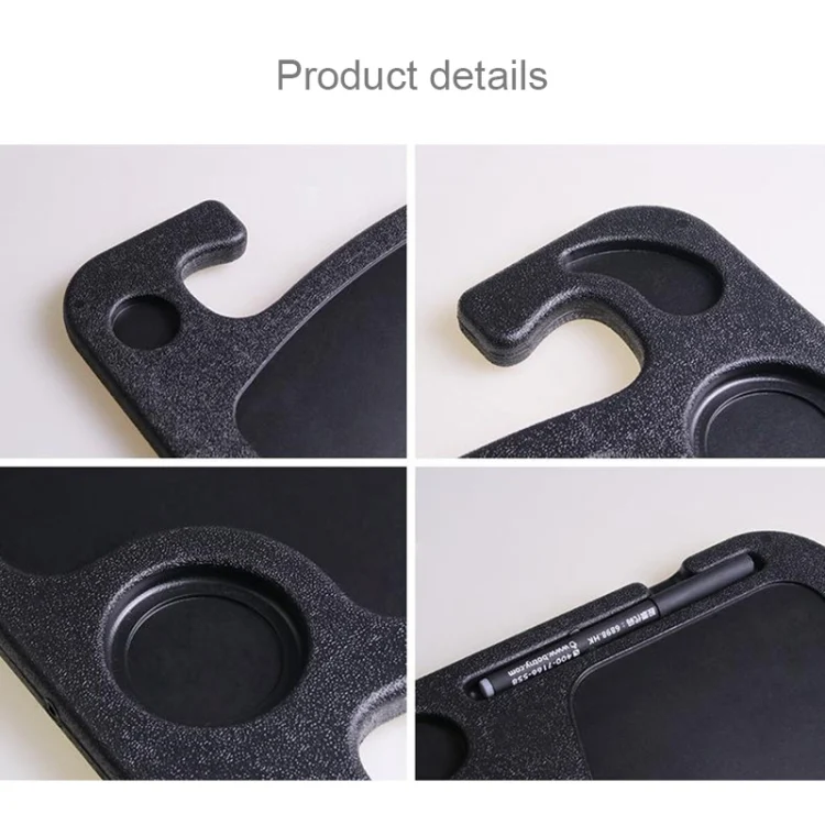 CMS3260B_3.webp Multi-function Car Steering Wheel Computer Card Table Box Car Tray Desktop Computer Desk Car Laptop Table Dining Table Shelf Desk Auto Accessories - Image 5