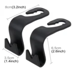 2 PCS Car Seat Back Trunk Bag Hanger Holder Auto Headrest Luggage Hook - Image 2