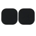 2 PCS Car Vehicle Carbon Fiber Texture Water Cup Pad Mat for Phone / GPS/ MP4/ MP3, Size: 6.5*6.5*0.3cm