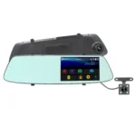 G705 5 inch LCD Touch Screen Rear View Mirror Car Recorder with Separate Camera, 170 Degree Wide Angle Viewing, Support Loop Video / Motion Detection / G-Sensor / TF Card - Image 2