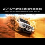 G705 5 inch LCD Touch Screen Rear View Mirror Car Recorder with Separate Camera, 170 Degree Wide Angle Viewing, Support Loop Video / Motion Detection / G-Sensor / TF Card - Image 9