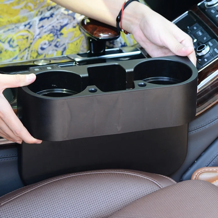 CMS3364K_6.webp Car Seat Crevice Storage Box Cup Drink Holder Auto Pocket Stowing Tidying for Phone Pad Card Coin Case Car Accessories - Image 7