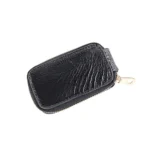 Universal Pure Cow Leather Waist Hanging Zipper Wallets Key Holder Bag (No Include Key) - Image 2
