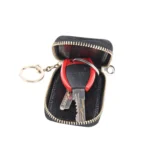 Universal Pure Cow Leather Waist Hanging Zipper Wallets Key Holder Bag (No Include Key) - Image 3