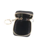 Universal Pure Cow Leather Waist Hanging Zipper Wallets Key Holder Bag (No Include Key) - Image 4