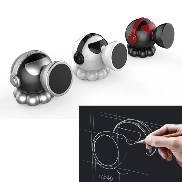 CMS3678W_8.webp Car Octopus Shape Magnetic Mobile Phone Holder - Image 9