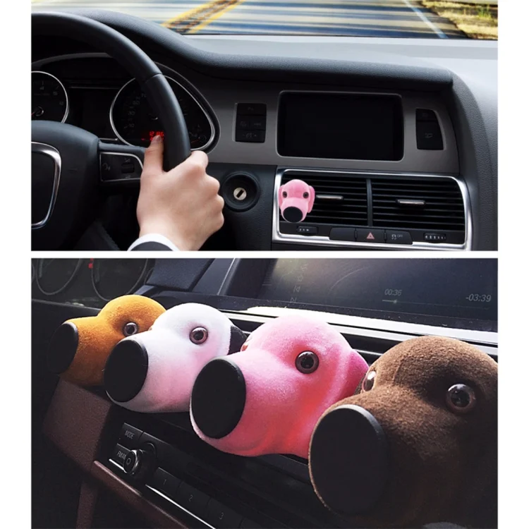CMS3794W_5.webp Car Cartoon Diffuser Air Freshener Perfume Vent Clip Styling Magnetic Support Phone Holder - Image 6