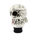 Pirate Skull Shaped Universal Vehicle Car Shifter Cover Manual Automatic Gear Shift Knob - Image 2