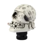 Pirate Skull Shaped Universal Vehicle Car Shifter Cover Manual Automatic Gear Shift Knob - Image 3