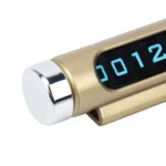 Hidden Rotatable Magnetic Phone Number Card Plate Temporary Parking Car Sticker - Image 6