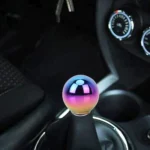 Universal Vehicle Car Gradient Blue Screwed Shifter Cover Manual Automatic Aluminum Gear Shift Knob - Image 7