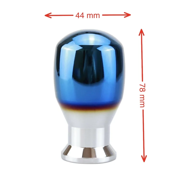 CMS3907_1.webp Universal Vehicle Car Blue Aluminum Alloy Gear Shifter Lever Manual Automatic Shift Knob Adapter, Size: 4.4x7.8cm - Image 2