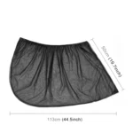 2 PCS Car Rear Window Net Yarn Sunscreen Insulation Window Sunshade Cover, Size: 113*50cm - Image 3