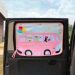 Car Large Rear Window Sunscreen Insulation Window Sunshade Cover, Size: 70*50cm - Image 13
