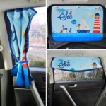 Car Large Rear Window Sunscreen Insulation Window Sunshade Cover, Size: 70*50cm - Image 6