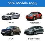 Car Large Rear Window Sunscreen Insulation Window Sunshade Cover, Size: 70*50cm - Image 8