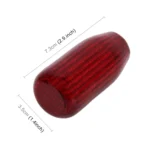 Universal Vehicle Car Shifter Cover Manual Automatic Carbon Fiber Gear Shift Knob - Image 3