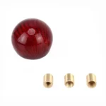 Universal Vehicle Car Shifter Cover Manual Automatic Carbon Fiber Ball Gear Shift Knob - Image 4