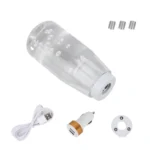 Universal Car Truck Transparent Bubble Colors LED Light Shift Knob Gear Lever Shifter, Length: 10cm - Image 7