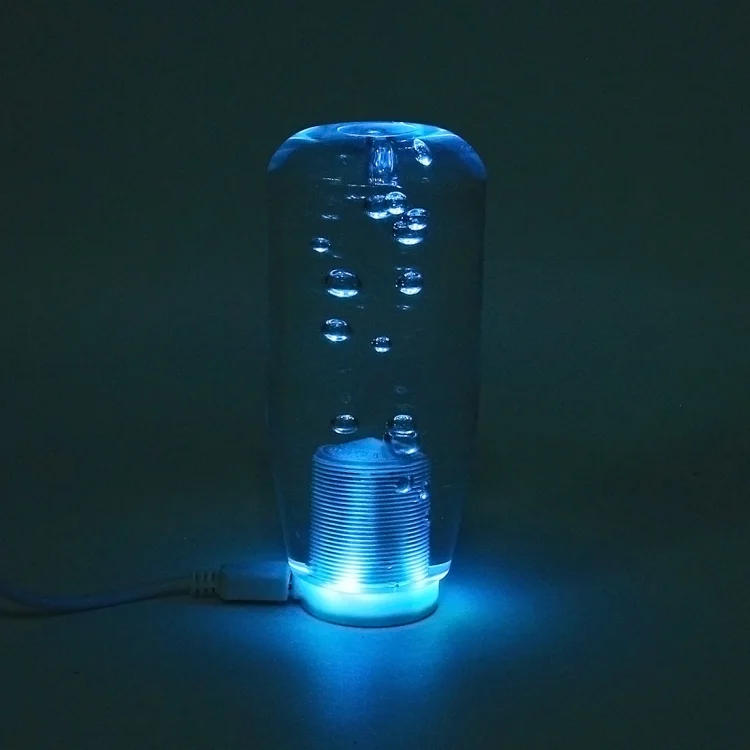 CMS3991_8.webp Universal Car Truck Transparent Bubble Colors LED Light Shift Knob Gear Lever Shifter, Length: 10cm - Image 9