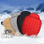 3 PCS / Set  Warm Car Seat Cover Cushion Five Seats Universal Two Front Row Seat Covers and One Back Row Seat Cover Car Non-slip Chair Pad Warm Car Mats No Back Plush Cushion - Image 8