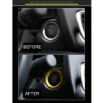 Car Engine Start Key Push Button Ring Trim Aluminum Alloy Sticker Decoration for Mazda - Image 8