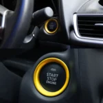Car Engine Start Key Push Button Ring Trim Aluminum Alloy Sticker Decoration for Mazda - Image 9