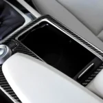 Car German Flag Carbon Fiber Right Drive Gear Position Panel Decorative Sticker for Mercedes-Benz W204 2007-2013 / W212 2010-2012 - Image 7