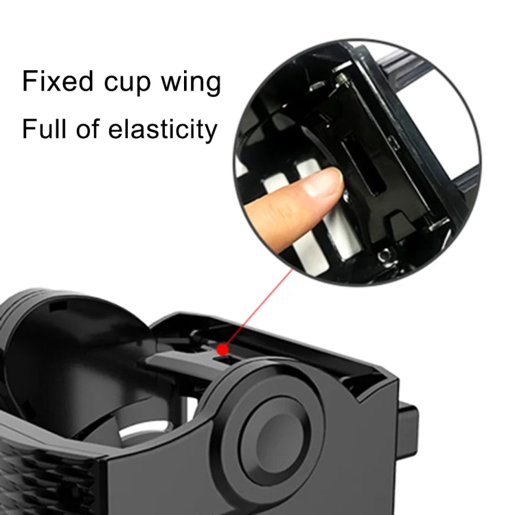 CMS4760_6.webp 3R-2141 Car Auto Universal Air Outlet Hanging Cup Holder Drink Holder - Image 7