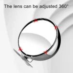 3R-044 Auxiliary Rear View Mirror Car Adjustable Blind Spot Mirror Wide Angle Auxiliary Rear View Side Mirror - Image 5