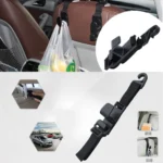SHUNWEI SD-2512 Car Headrest Hook Universal Adjustable Car Back Seat Headrest Hanger Holder Hook for Bag Purse Cloth Grocery - Image 6
