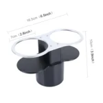 SHUNWEI SD-1021 Auto Car Truck Mount Dual Hole Drink Can Drinking Bottle Cup Holder Stand - Image 2