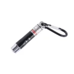2pcs Outdoor Keychain Metal Shell Mini LED Flashlight Laser Light with Money Detecting - Image 3