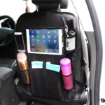Car Auto Seat Back Bag Multi-Pocket Travel Storage Hanging Pocket Storage Bag for iPad and Other Goods - Image 7