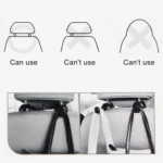 3R-2112 2 PCS Car Seat Back Convenient Hooks Bags Hanger Holder, Random Color Delivery - Image 7