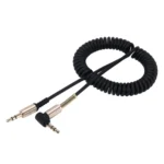 3.5mm 3-pole Male to Male Plug Audio AUX Retractable Coiled Cable, Length: 1.5m - Image 2