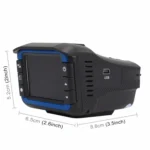 HD 720P 2.4 inch Video Camera Recorder DVR + Radar Detector, SQ Program, Support G-sensor / Night Vision - Image 3
