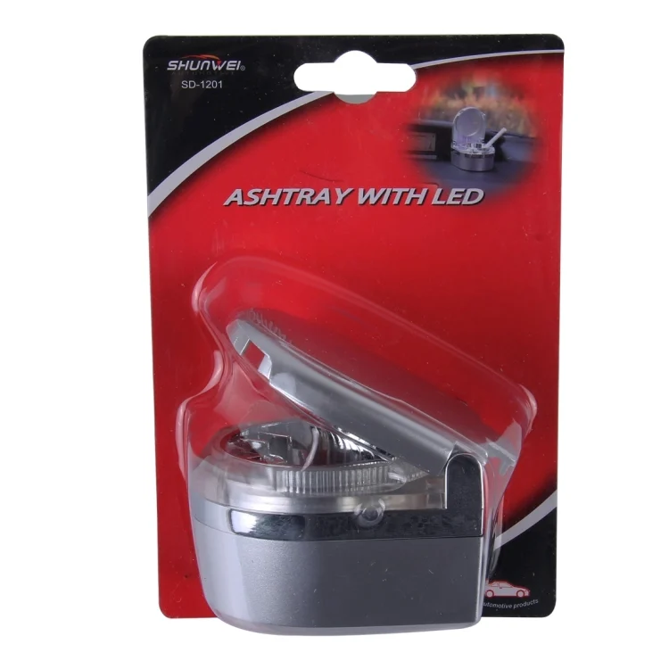 CMS5915S_5.webp SHUNWEI SD-1201 Mini Portable Car Ashtray Blue LED Light for Dashboard Cigar Cigarette - Image 6