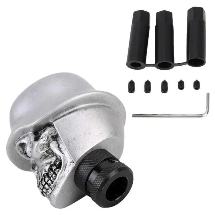 CMS6138_4.webp LX Tandy Creative Universal Car Skull Shaped  Shifter Cover Manual Automatic Gear Shift Knob - Image 5