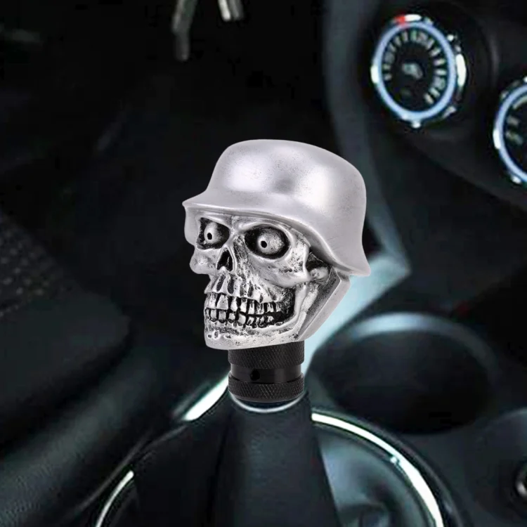 CMS6138_6.webp LX Tandy Creative Universal Car Skull Shaped  Shifter Cover Manual Automatic Gear Shift Knob - Image 7