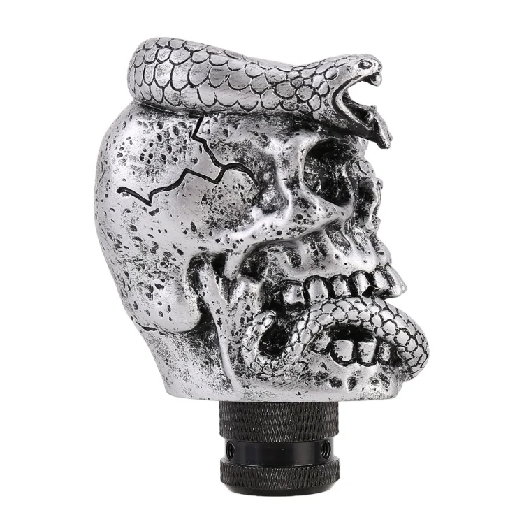 CMS6158_2.webp LX Tandy Creative Universal Car Snake Ghost Shaped  Shifter Cover Manual Automatic Gear Shift Knob - Image 3