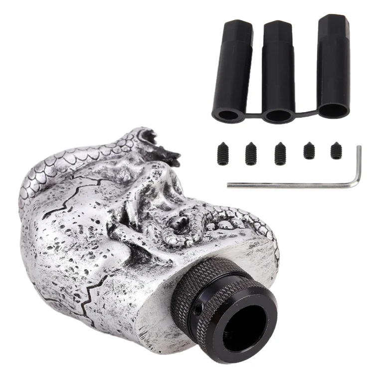 CMS6158_4.webp LX Tandy Creative Universal Car Snake Ghost Shaped  Shifter Cover Manual Automatic Gear Shift Knob - Image 5