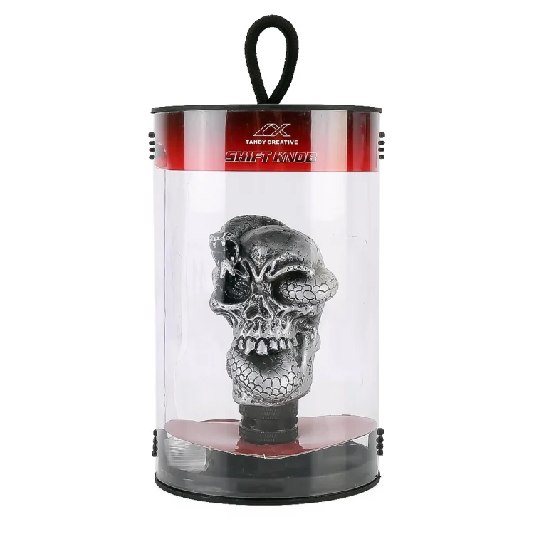 CMS6158_5.webp LX Tandy Creative Universal Car Snake Ghost Shaped  Shifter Cover Manual Automatic Gear Shift Knob - Image 6