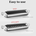 Creative Temporary Parking Card Car Sticker - Image 5