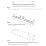 Creative Temporary Parking Card Car Sticker - Image 8